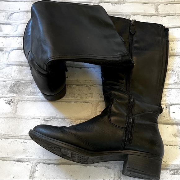 Franco Sarto Leather Boots - Picture 5 of 6